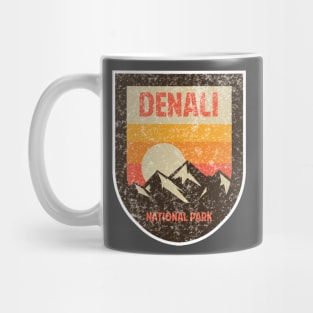 Denali National Park Retro Mug